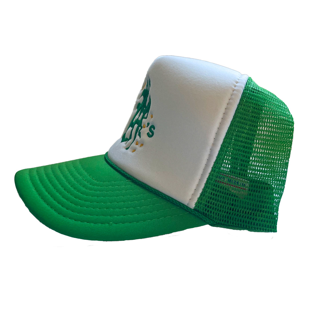 GREEN A's TRUCKER